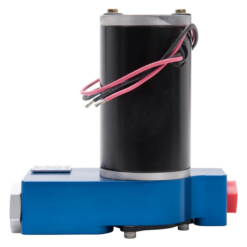 Edelbrock Fuel Pump Electric Quiet-Flo Carbureted 160GPH 1/2In In 1/2In Out 160 GPH Blue - Image 6