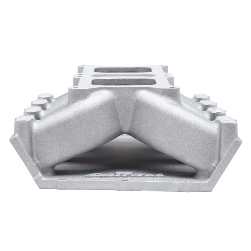 Edelbrock Intake Manifold Chrysler Gen II 426-572 Hemi Dual Quad Single Plane for Carburetors - Image 9