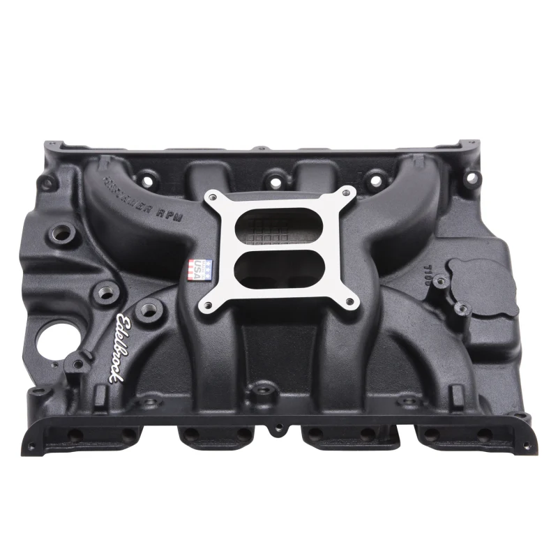 Edelbrock Intake Manifold Ford Performer RPM FE Black - Image 2