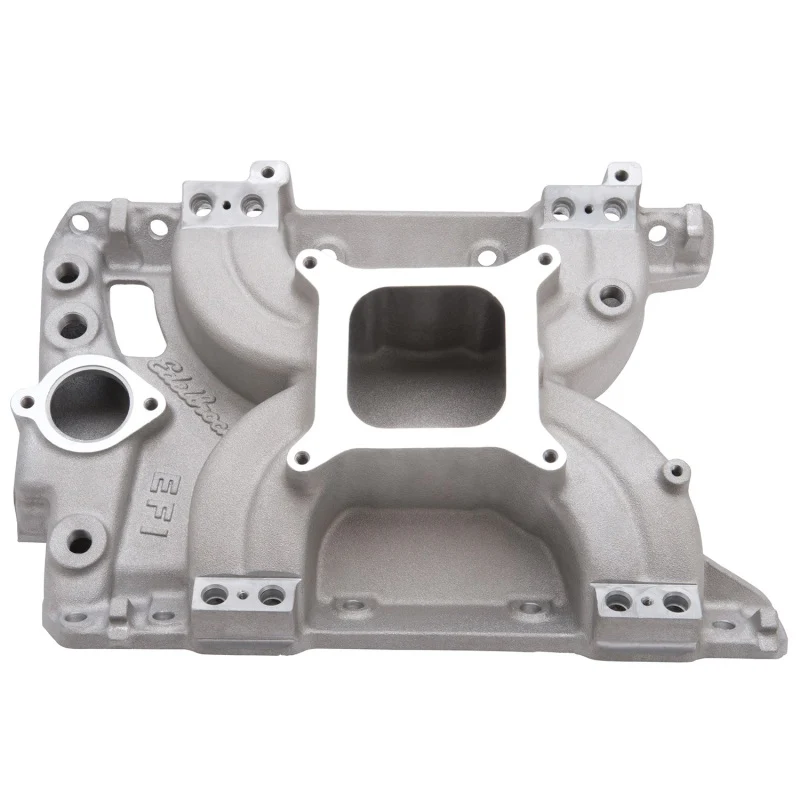 Edelbrock Manifold Torker II Pontiac 389/455 for STD Flange Tb - Image 2