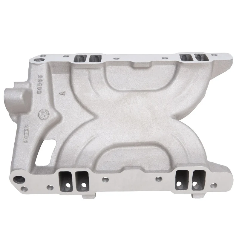 Edelbrock Manifold Torker II Pontiac 389/455 for STD Flange Tb - Image 8