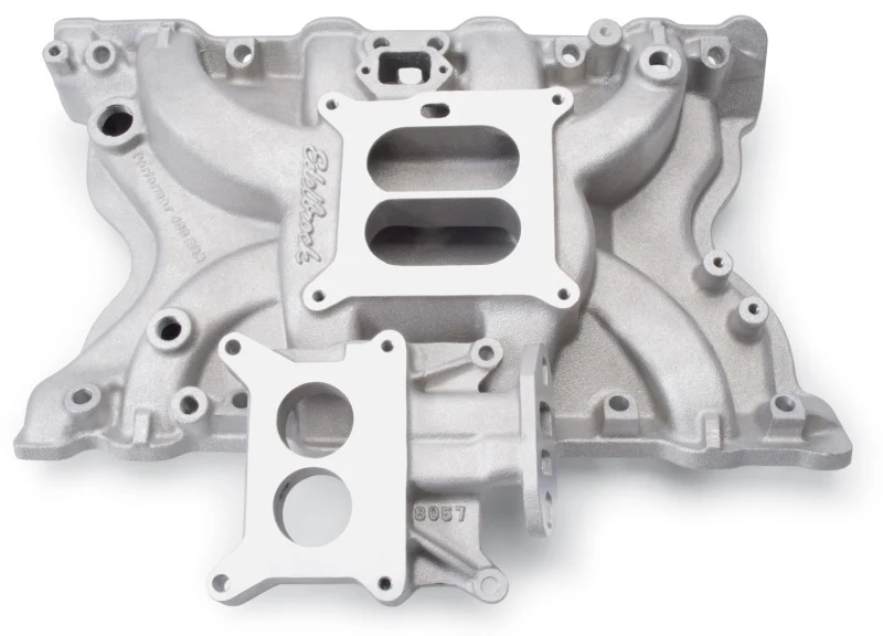 Edelbrock Performer 400-2V Manifold w/ EGR - Image 3
