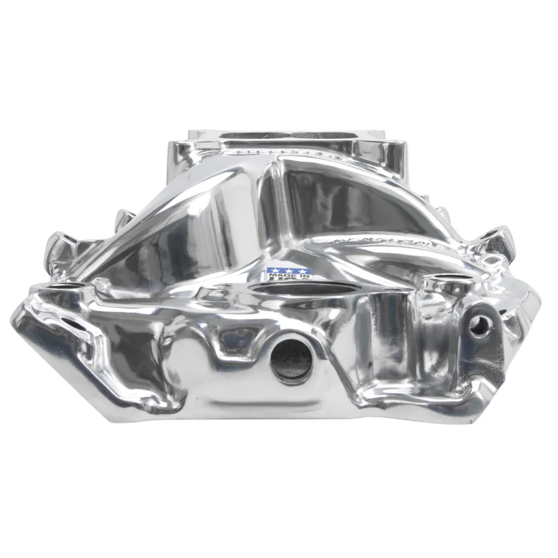 Edelbrock Polished B/B Chevy O-Port RPM Air-Gap Manifold - Image 8