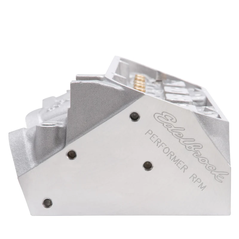 Edelbrock Single Perf Pontiac 72cc Head Bare - Image 11