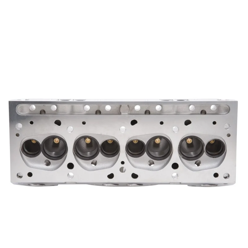Edelbrock Single Perf Pontiac 72cc Head Bare - Image 12