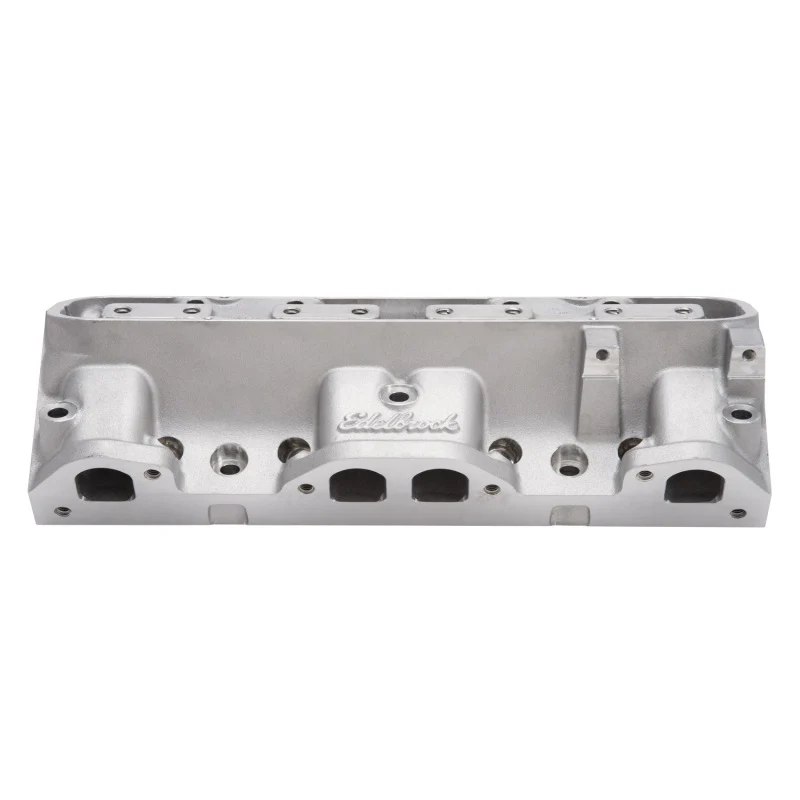 Edelbrock Single Perf Pontiac 72cc Head Bare - Image 6