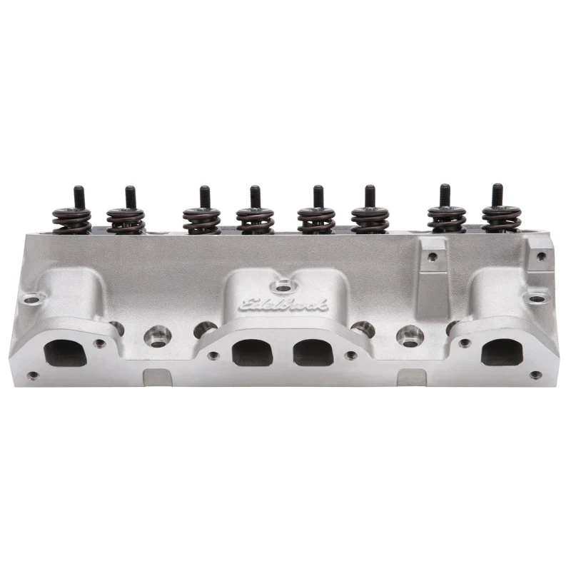 Edelbrock Single Perf Pontiac 72cc Head Comp - Image 6