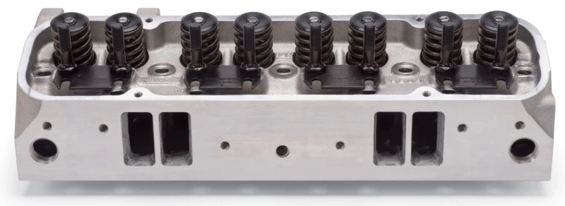 Edelbrock Single Perf Pontiac 87cc Head Comp - Image 2