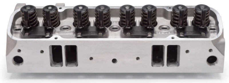 Edelbrock Single Perf Pontiac 87cc Head Comp - Image 3