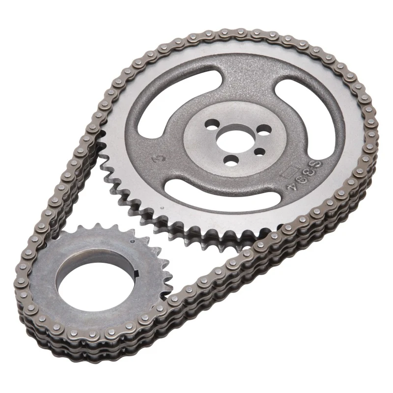 Edelbrock Timing Chain And Gear Set BBC Sng/Keyway - Image 8