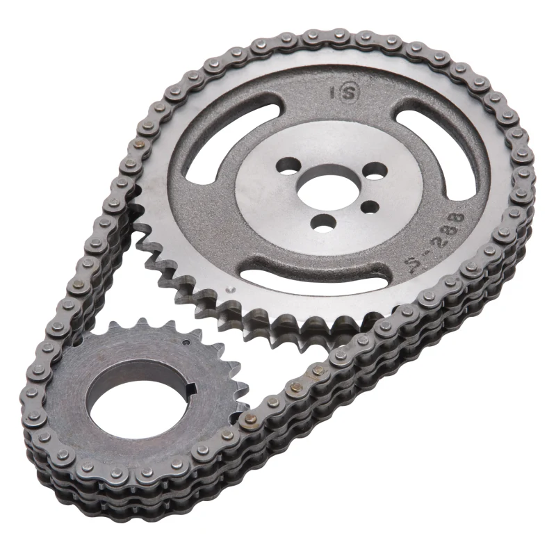 Edelbrock Timing Chain And Gear Set SBC Sng/Keyway - Image 7