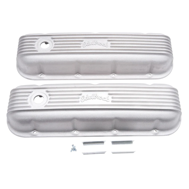 Edelbrock Valve Cover Classic Series Chevrolet 1965 and Later 396-502 V8 Satin - Image 9