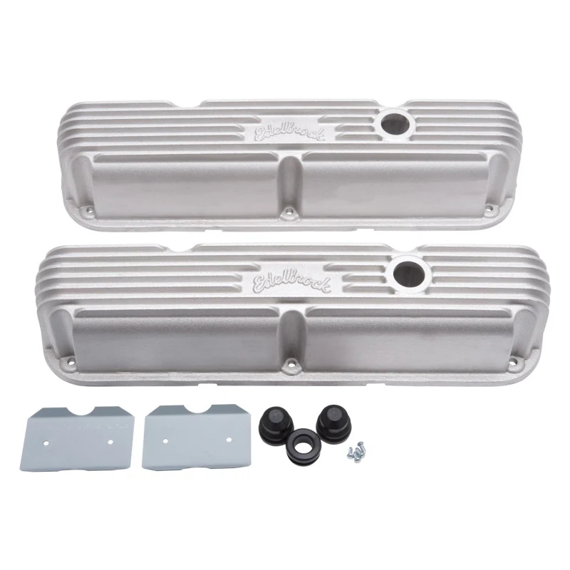 Edelbrock Valve Cover Classic Series Chrysler La 318-340-360 CI V8 Satin - Image 2
