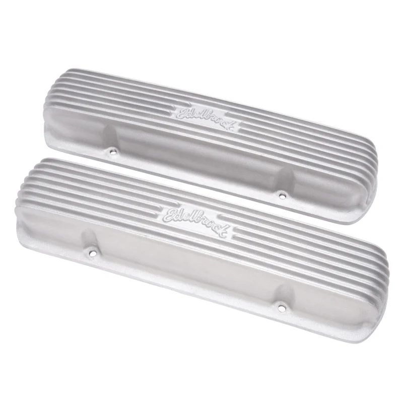 Edelbrock Valve Cover Classic Series Pontiac 1962-1979 301-455 CI V8 Satin - Image 4