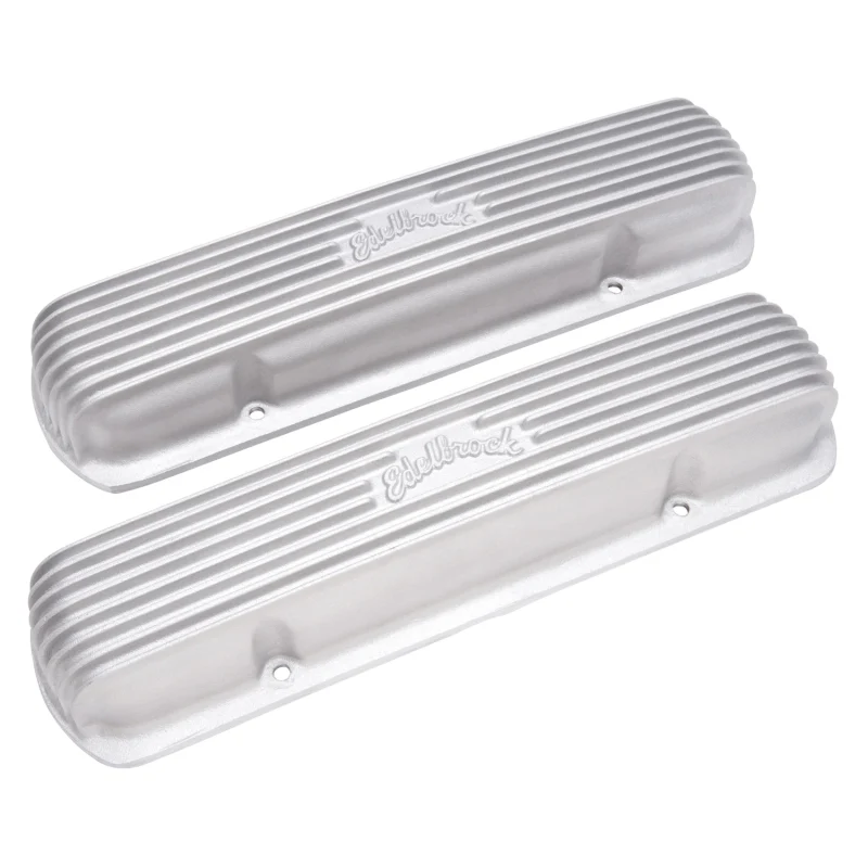 Edelbrock Valve Cover Classic Series Pontiac 1962-1979 301-455 CI V8 Satin - Image 8