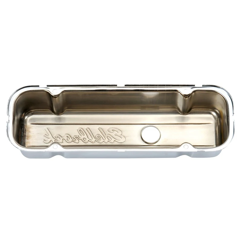 Edelbrock Valve Cover Signature Series Buick 1977 and Later 3 8L and 4 1L V6 Chrome - Image 8