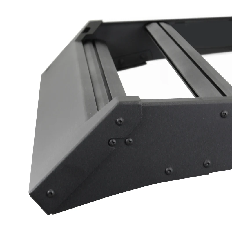 Go Rhino 24-25 Toyota Tacoma Double Cab Pickup Ceros Low Profile Roof Rack - Tex. Blk - Image 6