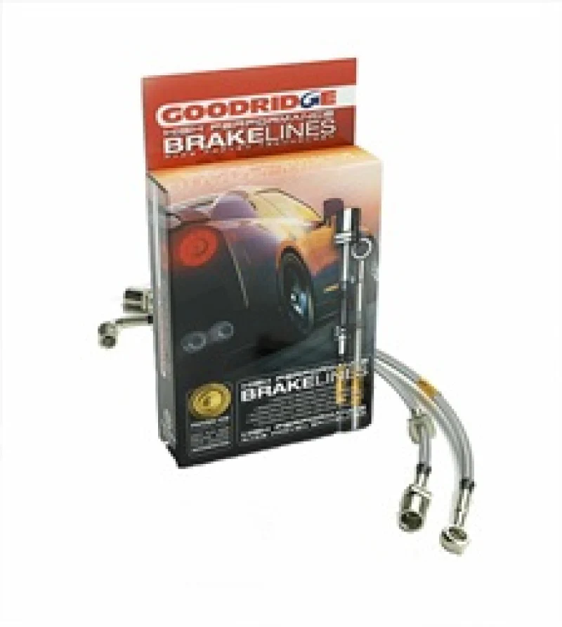 Goodridge 03-06 Toyota Tundra 2WD/4WD w/o VSC 2in Extended Line SS Brake Line Kit - Image 2