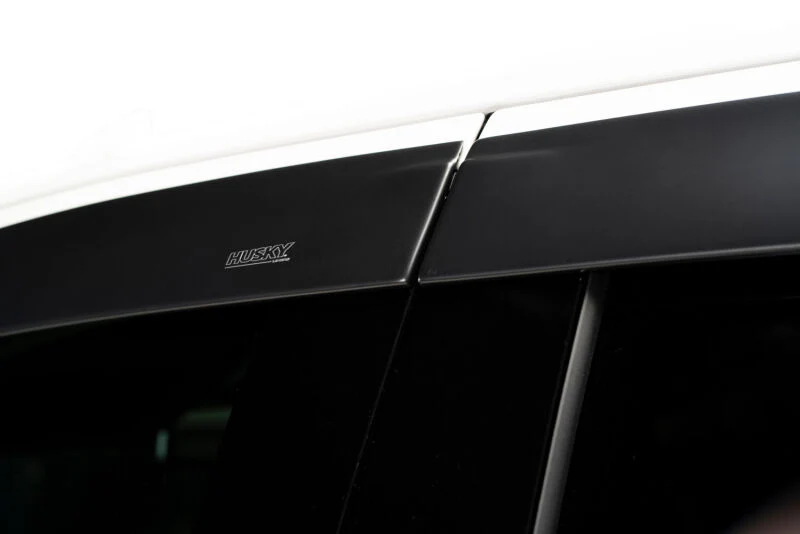 Husky Liners 14-18 Chevrolet Silverado 1500 DC Ventvisor Low Profile 4pc - Matte Black - Image 5