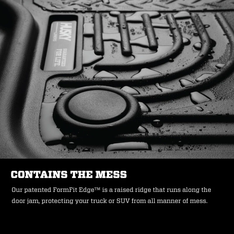 Husky Liners 15 Cadillac Escalade ESV WeatherBeater Black 2nd Seat Floor Liners - Image 14