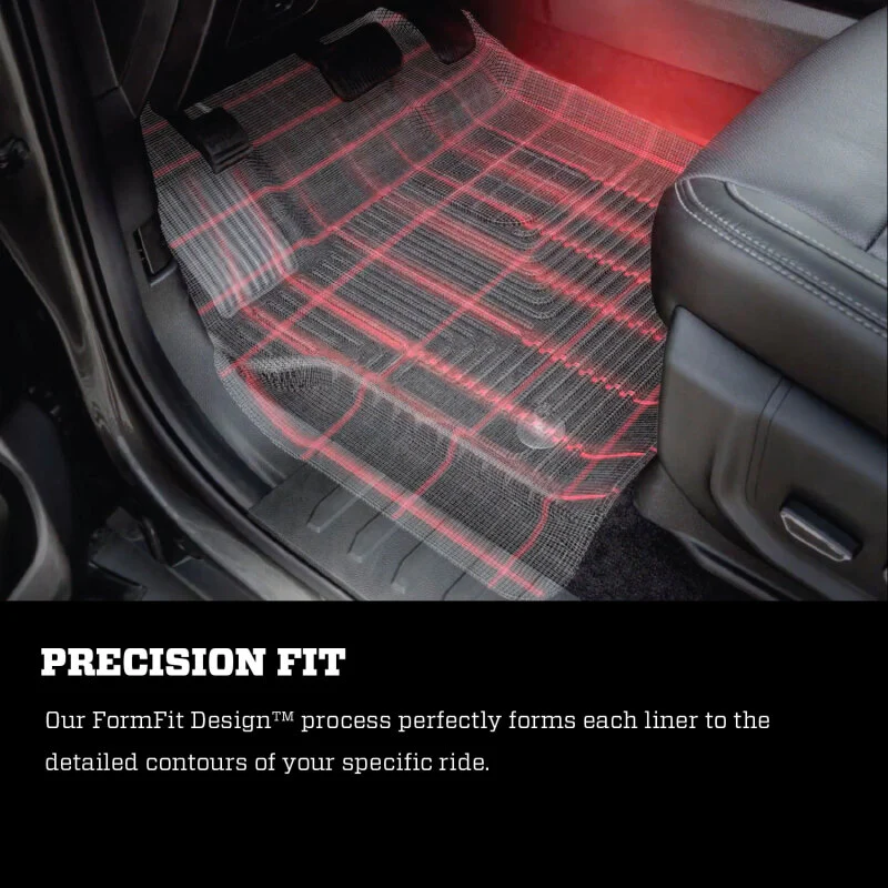 Husky Liners 24-25 Toyota Land Cruiser / Lexus GX550 X-Act Contour Black Front Floor Liners - Image 4