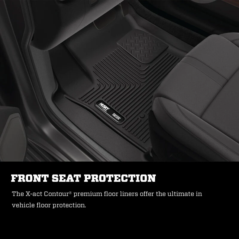 Husky Liners 24-25 Toyota Land Cruiser / Lexus GX550 X-Act Contour Black Front Floor Liners - Image 6