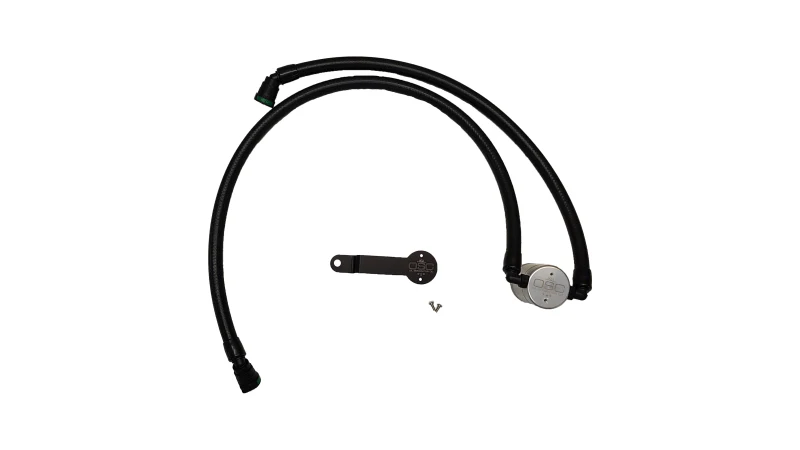 J&L 17-25 Chrysler Pacifica/20-25 Chrysler Voyager Oil Separator PCV Side - Clear Anodized