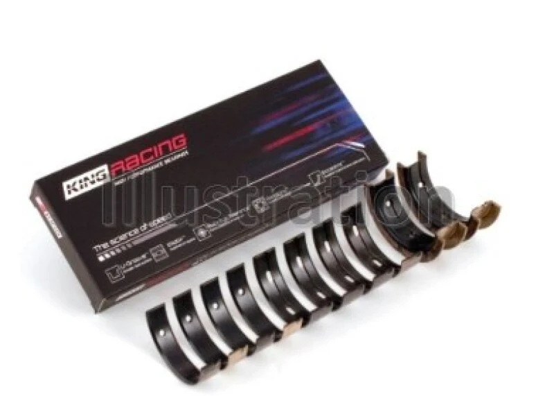 King Mitsubishi 4G63/4G64 7 Bolt 2nd Gen DSM and EVO I-IV Performance Main Bearing Set - Size STD - Image 3