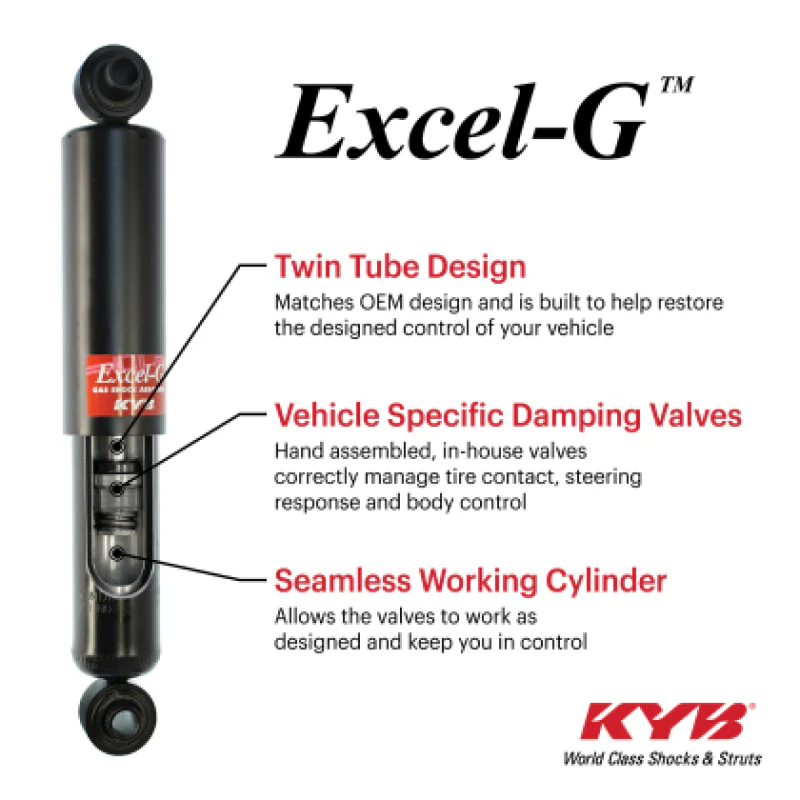 KYB 14-18 BMW X5 / 15-19 X6 (Exc. Elec. Cont. Susp.) Excel-G Strut - Front