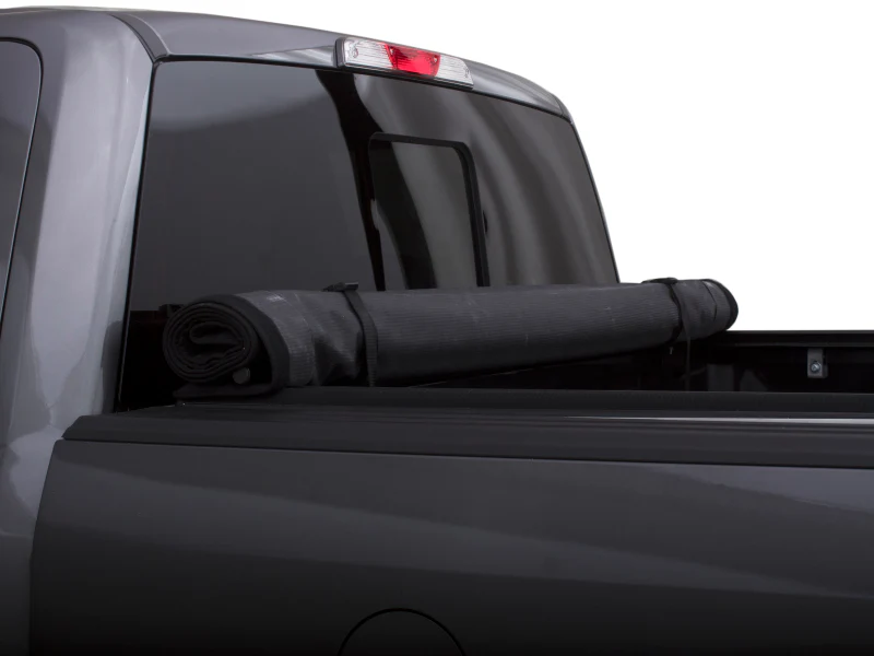 Lund 07-17 Chevy Silverado 1500 (6.5ft. Bed) Genesis Elite Roll Up Tonneau Cover - Black - Image 16