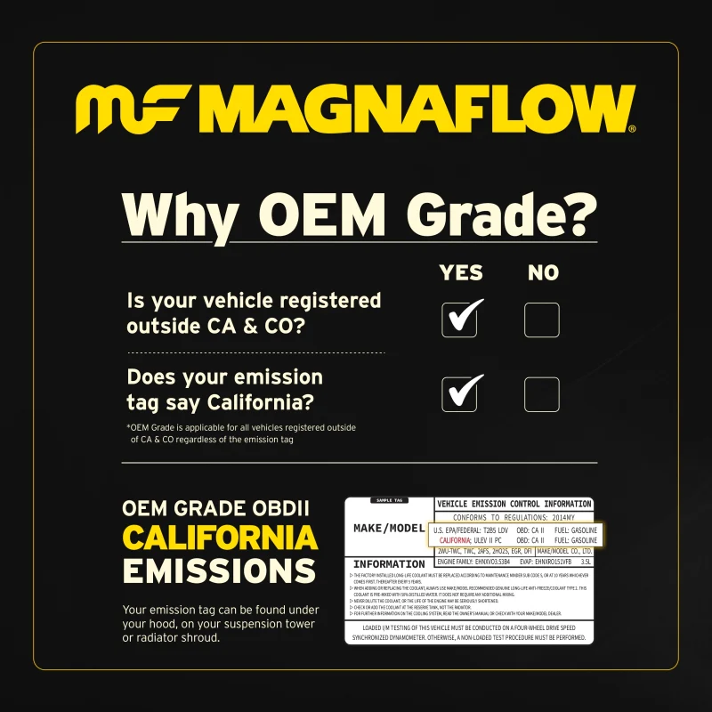 Magnaflow 21-23 Ford F-150 3.5L Left Underbody Direct Fit Converter - Image 12