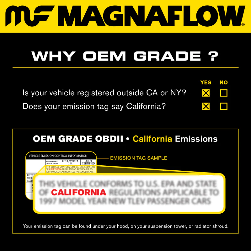 MagnaFlow Conv DF 02-03 MPV 3.0 Front Manifold OEM - Image 33