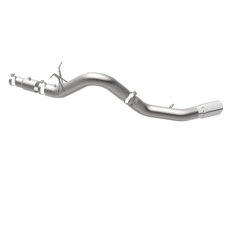 MagnaFlow SYS Cat-Back 2017 Chevrolet Silverado 6.6L Diesel Polished Single Wall 6in Tip - Image 4