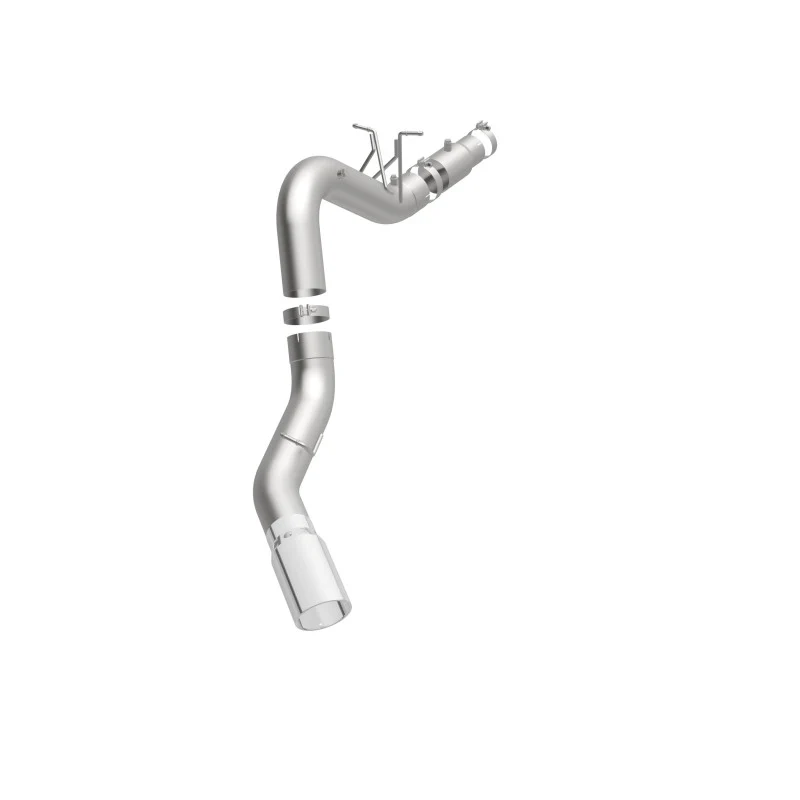 MagnaFlow SYS Cat-Back 2017 Chevrolet Silverado 6.6L Diesel Polished Single Wall 6in Tip - Image 8
