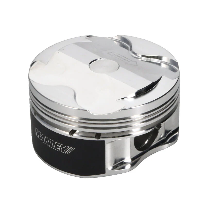 Manley 2018+ Ford Coyote 5.0L 6.75cc Dish 3.700in Bore 12:1 CR 22mm Pin Platinum Ext Duty Piston - Image 4