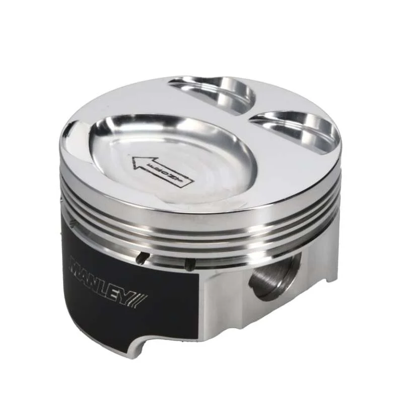 Manley Mazda 94mm 87.5mm Standard Bore 9.5 CR Dish Type Platinum Series Piston w/Rings - Single - Image 2