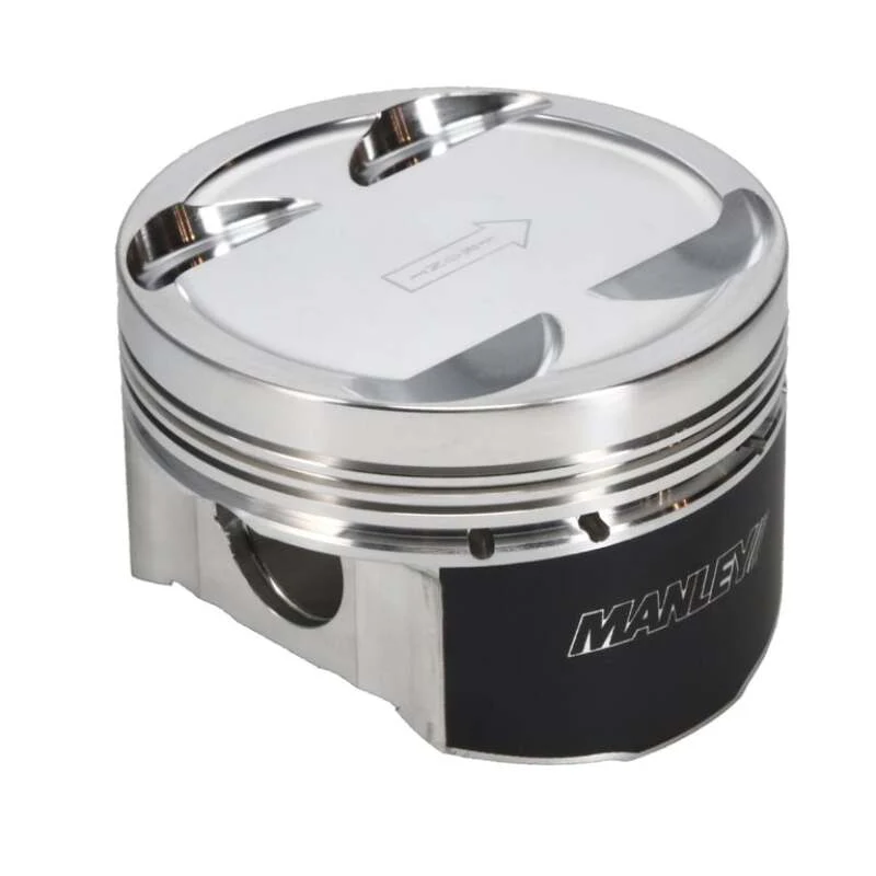Manley Mitsubishi 4G63 2.0L -12cc 87mm Bore 1.375in CH +2mm Platinum Series Dish Piston - Single - Image 2