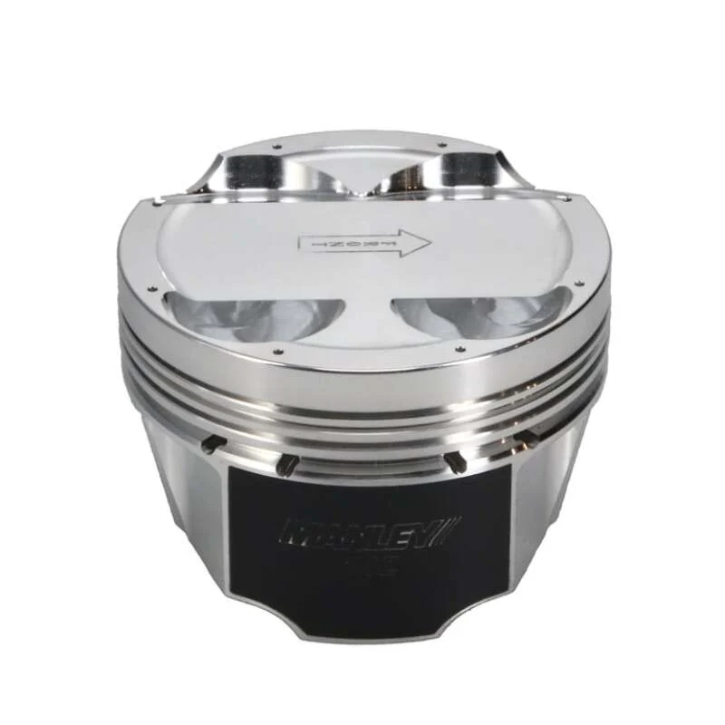Manley Toyota 2JZGTE 86.5mm Bore +.5mm Oversize -1cc Dome 10:1 CR Piston w/ Rings - Single - Image 3