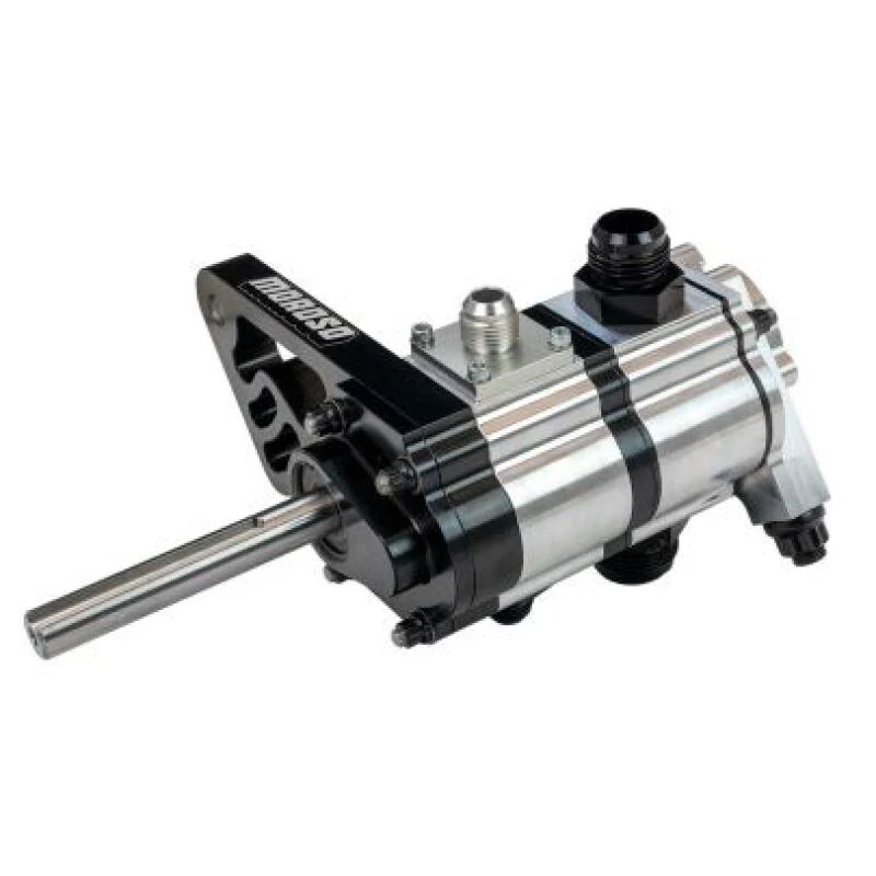 Moroso 2 Stage Scavenge Tri Lobe Driver Left Side Door Mount 1.50in PS Oil Pump w/Fuel Pump Drive