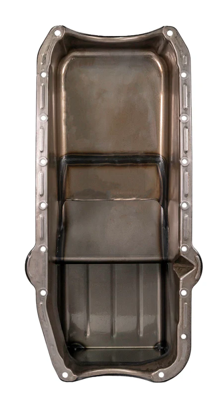 Moroso 80-85 SBC w/Passengers Side Dip Stick Dart SHP Chevy II Oil Pan - Black - Image 4