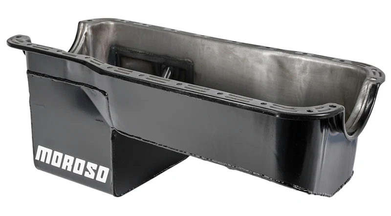 Moroso Ford 351W (w/Rear Sump) Extra Deep Wet Sump 7qt 9in Steel Oil Pan - Image 3