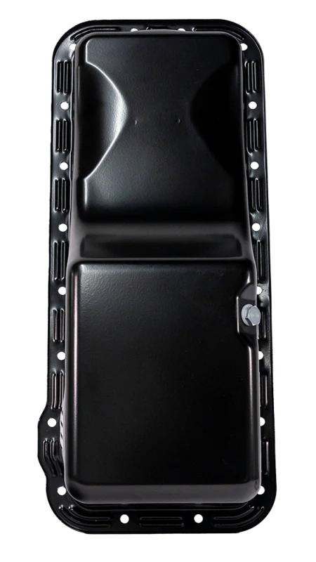 Moroso Ford 352-428 FE Stock (w/Front Sump) Wet Sump 5qt 5in Steel Oil Pan - Image 3