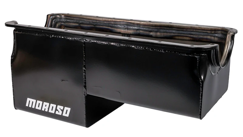 Moroso Ford 429-460 (w/Rear Sump) Off-Road Deep Wet Sump 8qt 10.75in Steel Oil Pan - Image 3