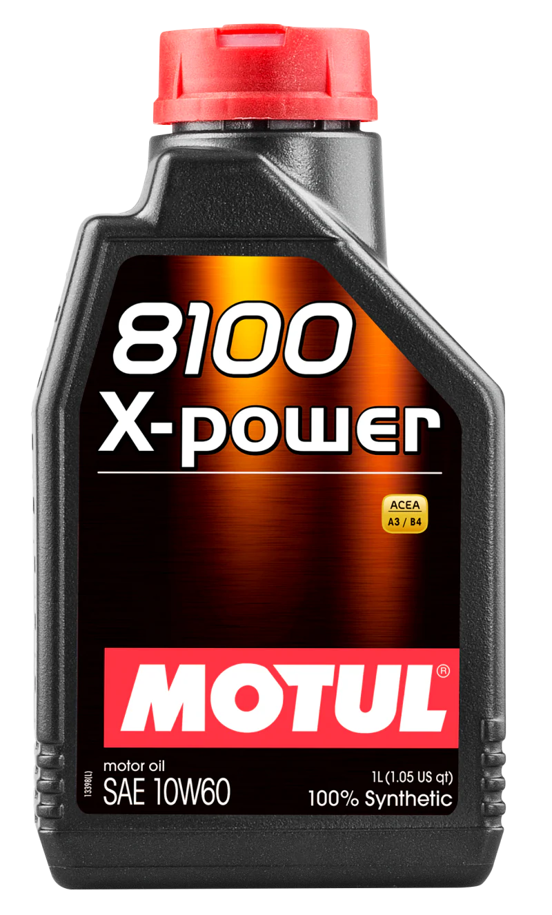 Motul 1L Synthetic Engine Oil 8100 10W60 X-Power - ACEA A3/B4 - Image 2