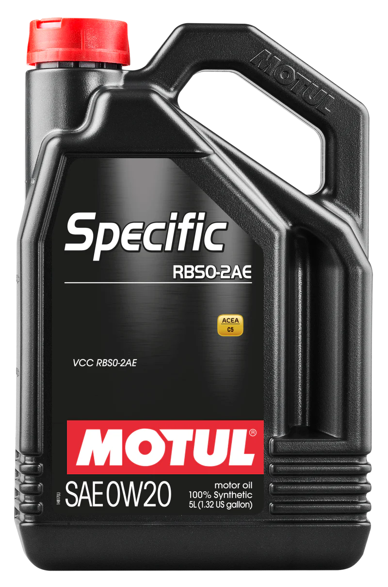 Motul 5L OEM Synthetic Engine Oil ACEA A1/B1 Specific RBS0-2AE 0W20 - Image 2