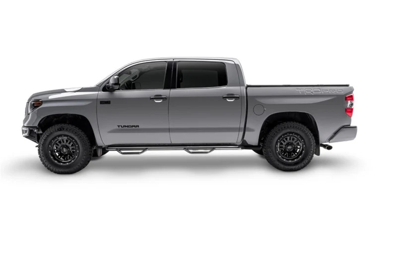 N-Fab Nerf Step 95-04 Toyota Tacoma Ext. Cab 6ft Bed - Gloss Black - W2W - 3in - Image 5