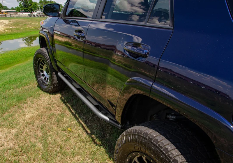 N-Fab Trail Slider Steps 2022 Nissan Frontier CC (All Beds) Gas SRW - Cab Length - Textured Black - Image 2