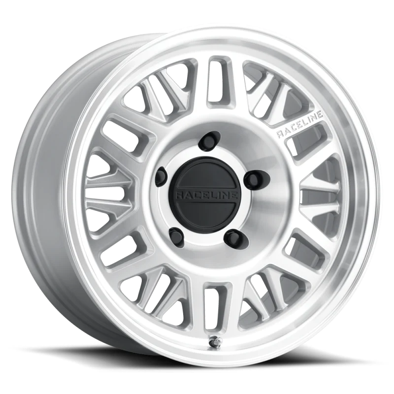 Raceline 451MC Ryno TR Trailer 14x6in / 5X4.5 BP / 0mm Offset / 3.19mm Bore - Machined CC