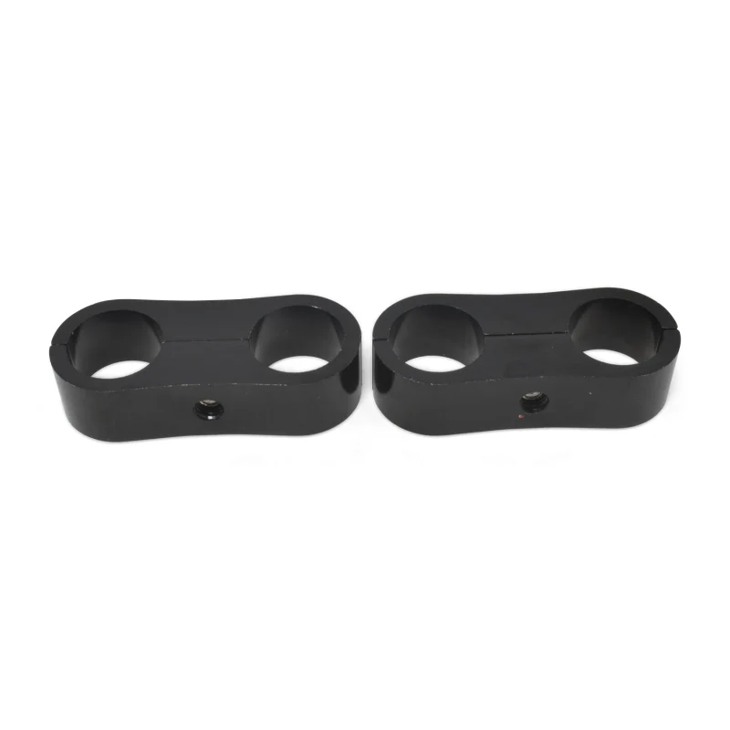 Russell Hose Separator For -10 Braided Hose - Black Anodize (2 Pack) - Image 5