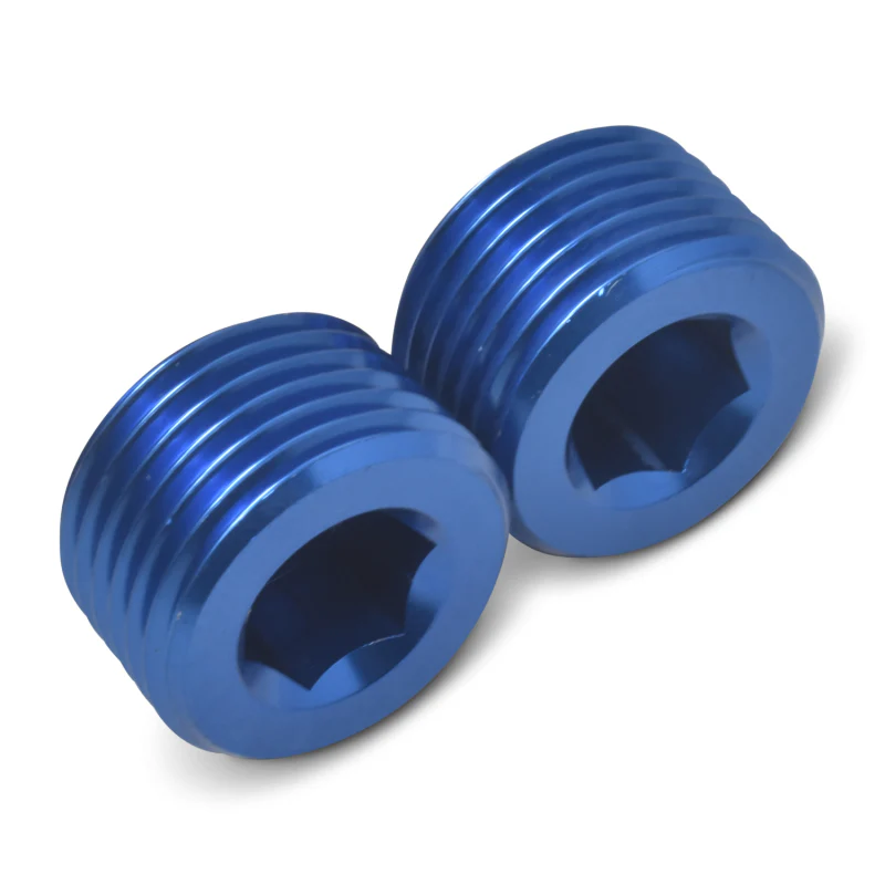 Russell Performance 1/4in Allen Socket Pipe Plug (Blue) - Image 7